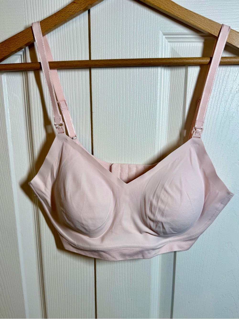 Motherhood Pale Pink Nursing Bralette